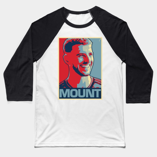 Mount Baseball T-Shirt by DAFTFISH